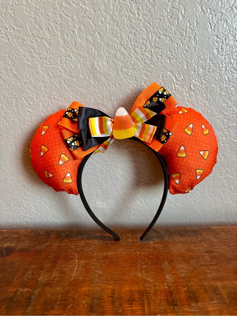 Handmade Kids Halloween Mickey Ears